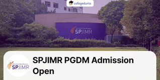 SPJIMR PGDM Admission 2024 Open; Last Date to Apply is November 24
